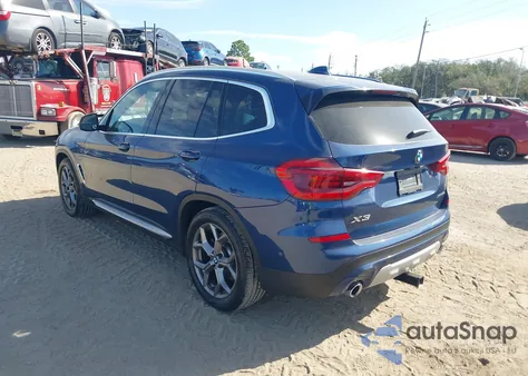 2020 BMW X3 Phev xDrive30E z USA, uszkodzony, nr VIN 5UXTS1C08L9D32052